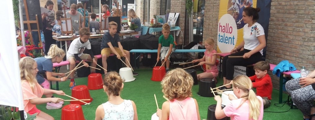 Gratis workshops Cultuurpunt Aalsmeer tijdens Flower Festival in The Beach