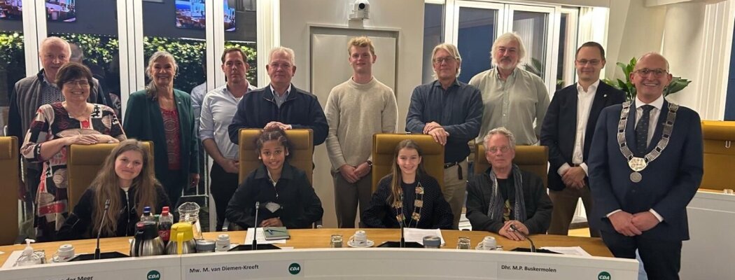 Kinderraad in gesprek met de gemeenteraad