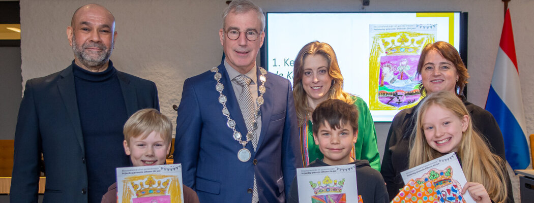 Kevin wint kleurwedstrijd gemeente Uithoorn