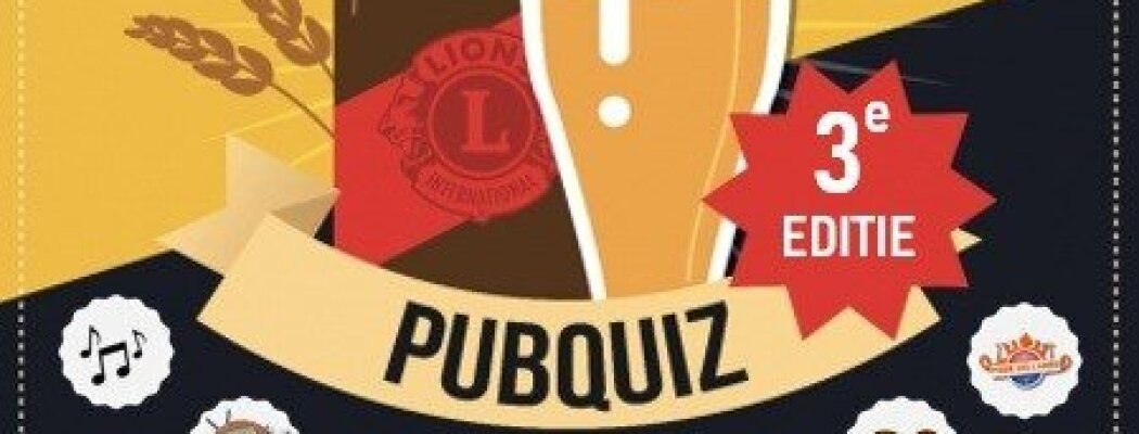 Gezellige pubquiz op 4 oktober bij Legmeervogels