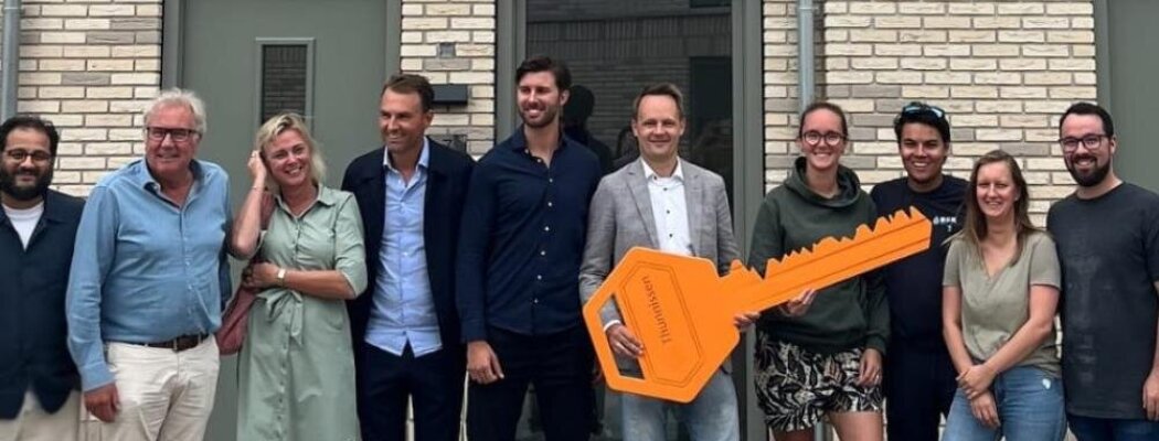 Sleutel voor nieuwe bewoners Meervalstraat