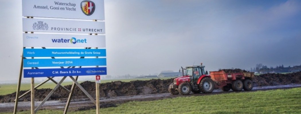 Start inrichting Grote Sniep in Groot Wilnis Vinkeveen