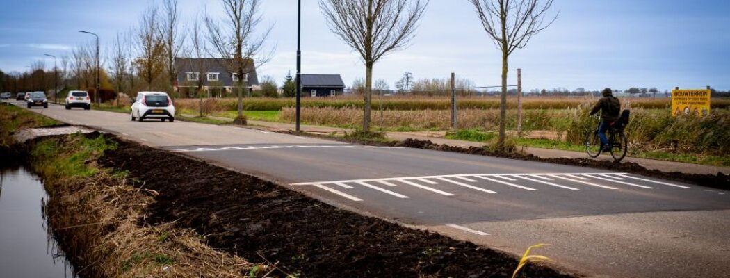Nieuwe plateaudrempels moeten verkeersveiligheid rond Marickenland verbeteren