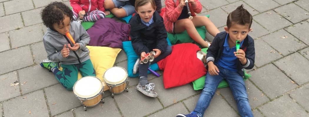 Muziek op basisschool de Schakel in Vinkeveen