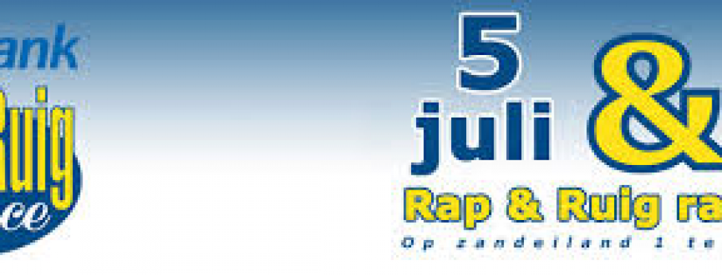 Rabo Rap en Ruig Race op 5 en 6 juli
