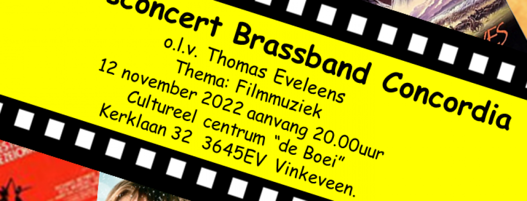 Najaarsconcert Brassband Concordia