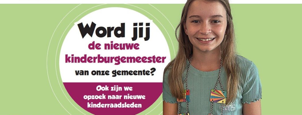 Nieuwe kinderburgemeester en kinderraadsleden gezocht
