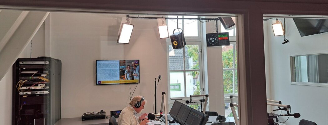 Radio Aalsmeer uitzendingen vanuit nieuwe radiostudio