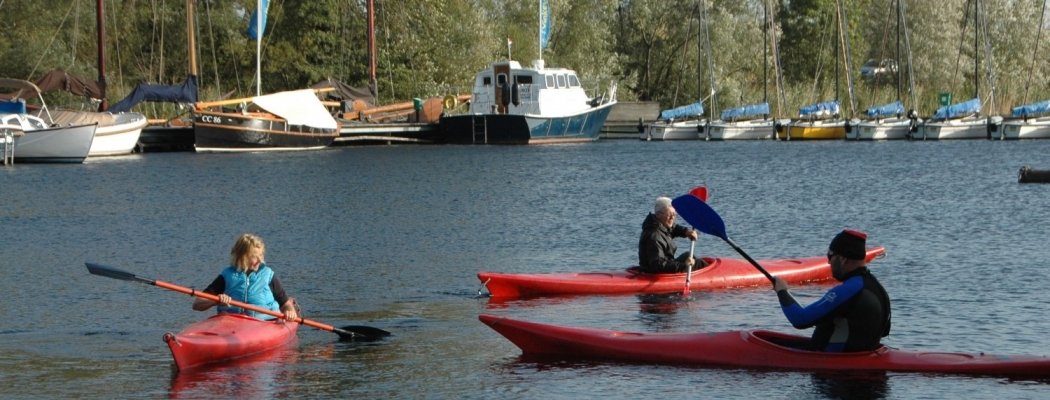 Actieve senioren op het Vinkeveense water