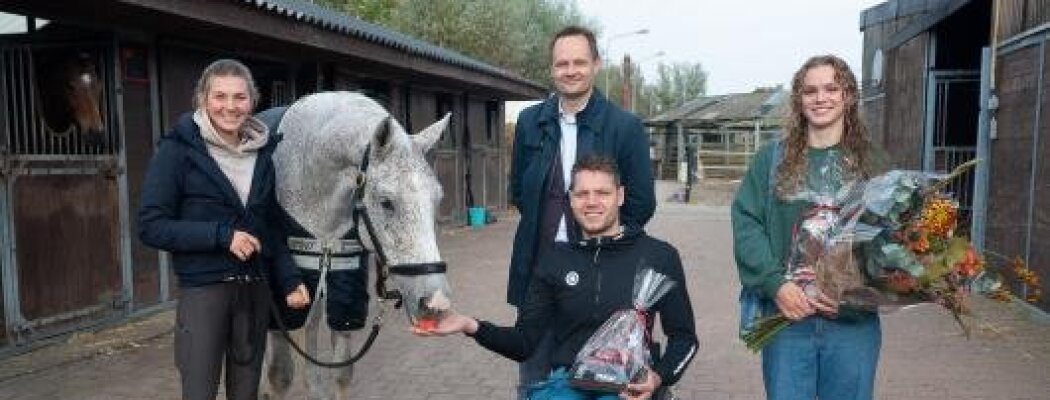 Olympiërs in het zonnetje gezet