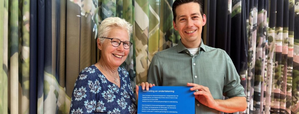 Gemeente Uithoorn en waterschap samen aan de slag voor leefbare omgeving