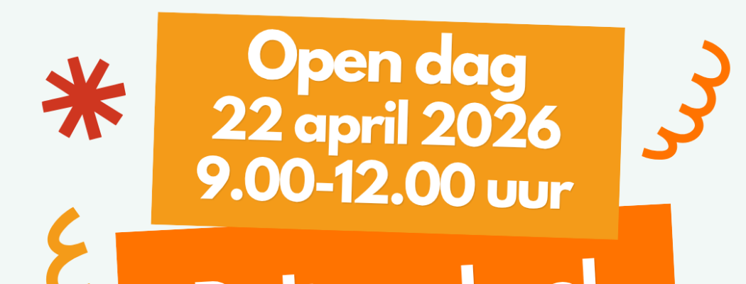 Kom een kijkje nemen tijdens de open dag van Daltonschool De Windroos