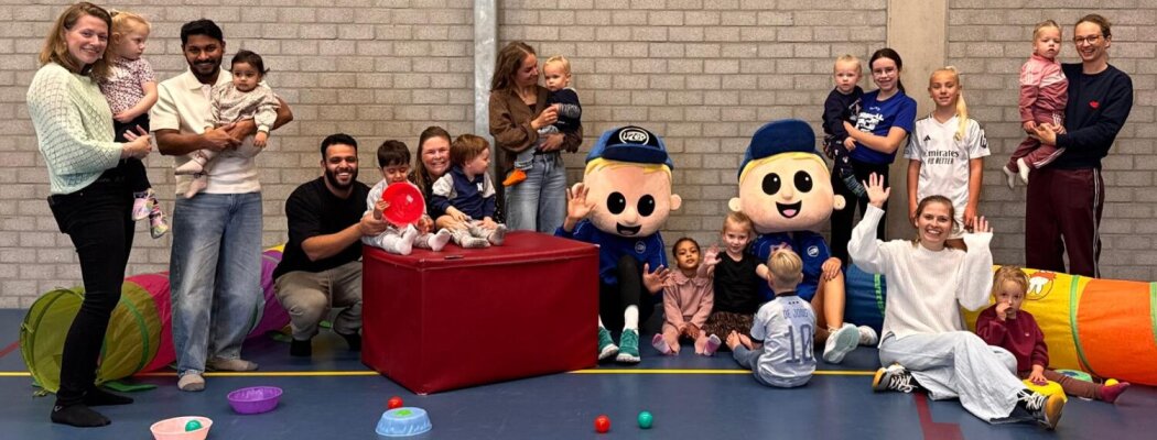 Peuter Sport & Bewegen in Kudelstaart van start in De Rietpluim