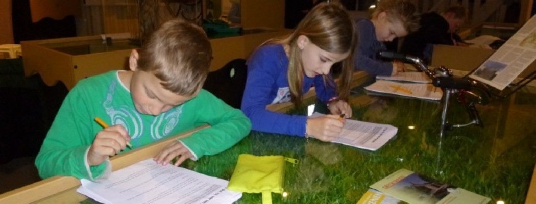 Groep 4b en 5 Pr Beatrixschool bezoekt Oortjespad