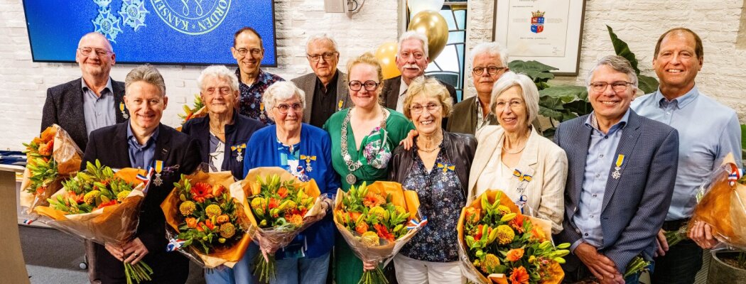 Lintjesregen De Ronde Venen: Koninklijke onderscheiding voor 12 inwoners