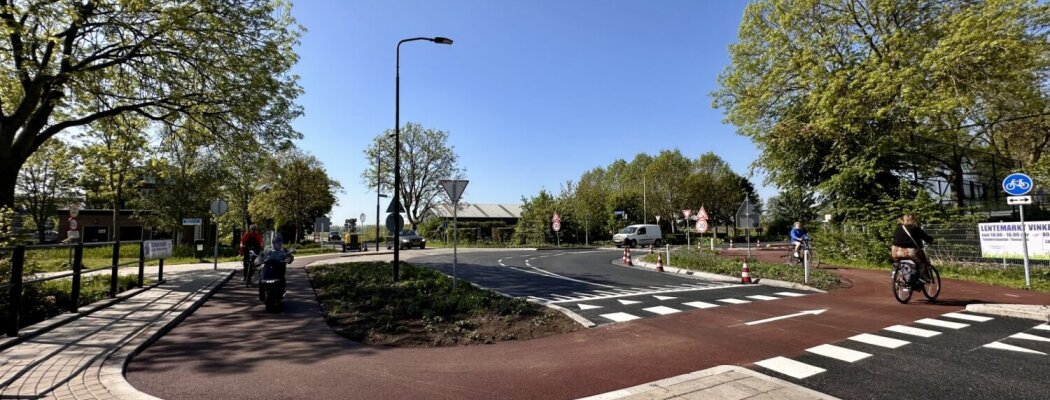 Kruispunt Vinkeveen nu echt afgerond