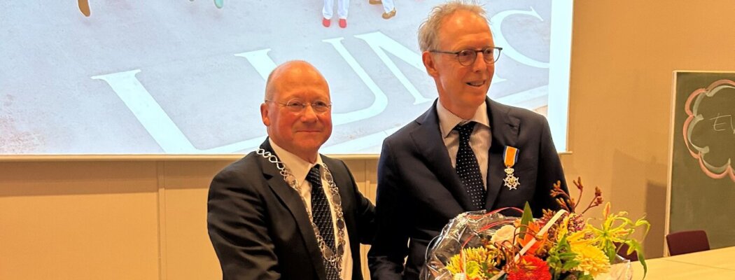 Koninklijke onderscheiding voor Evert de Jonge uit Abcoude
