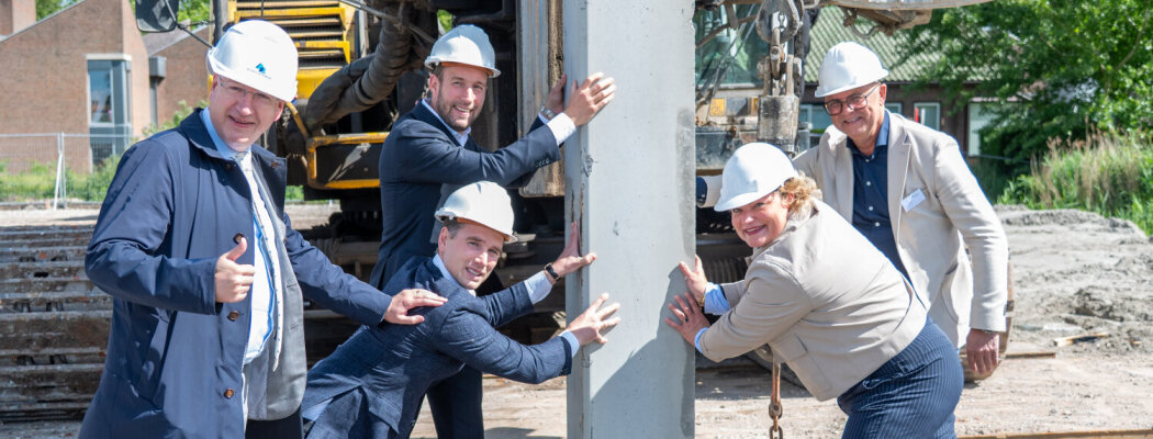 Eerste paal bouwproject De Meijert geslagen