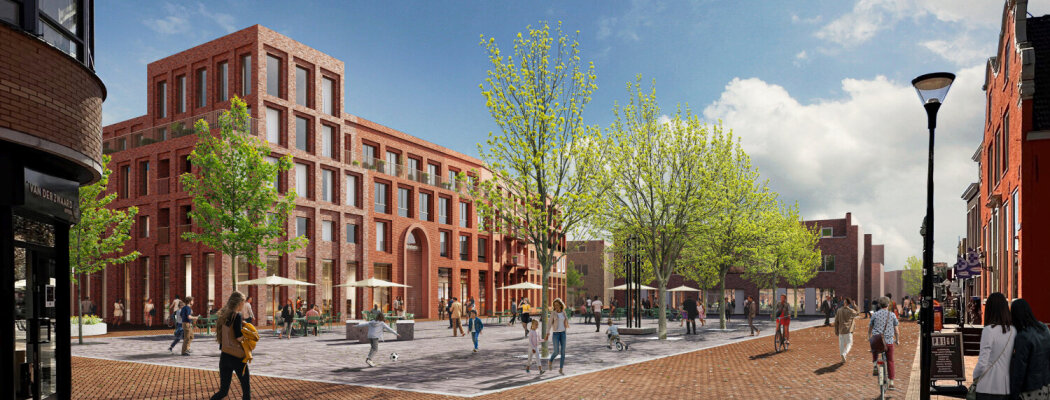 88 woningen en nieuwe bieb in centrum Mijdrecht na nieuwbouw gemeentehuis