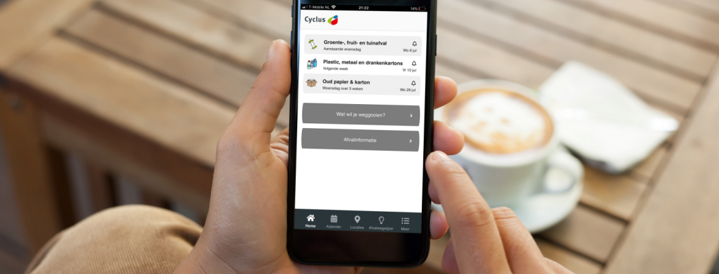 Cyclus nieuwe afvalinzamelaar in De Ronde Venen: nieuwe afvalapp nu beschikbaar