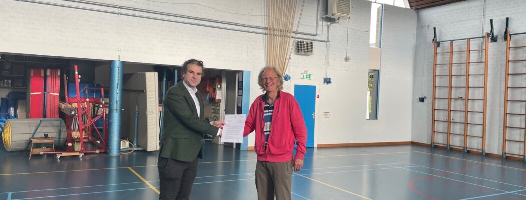 Opknappen en verduurzamen gymzaal De Vijf Bogen stap dichterbij