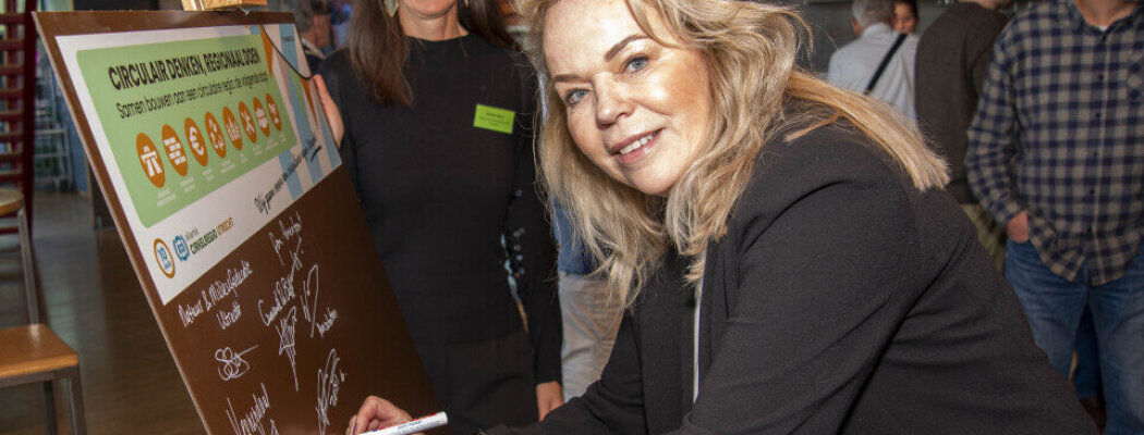 Ondertekening Koersdocument “Circulair Denken, Regionaal Doen!”