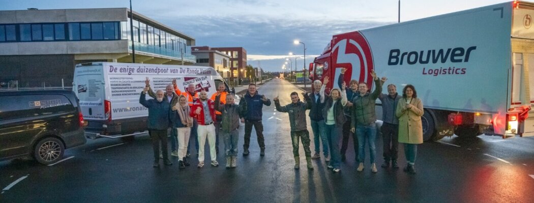 Feestelijke opening Vermogenweg na afronding werkzaamheden