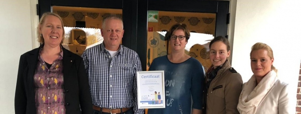 Zorgboerderij Den Haring ontvangt certificaat Dementievriendelijke organisatie