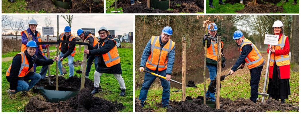 Ondernemersverenigingen De Ronde Venen schenken afscheidscadeau aan burgemeester Divendal