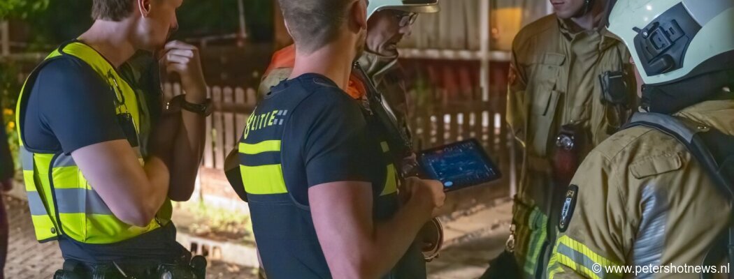 Gaslekkage bij woonark Wilnis, woningen ontruimd
