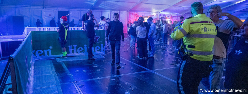 Vinkefest zoekt daders en getuigen brandblusser incident