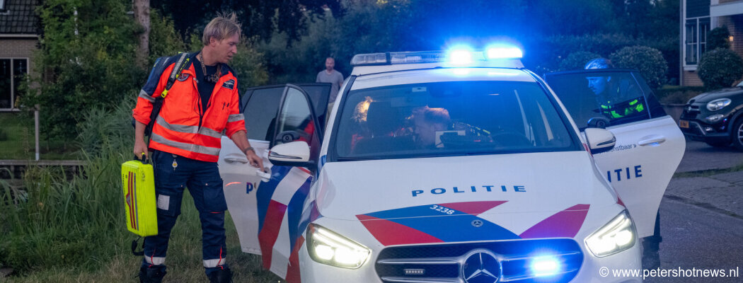 Traumahelikopter trekt veel bekijks in Uithoorn