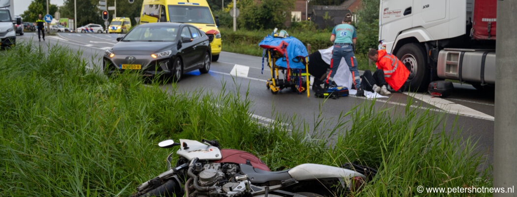 Motorrijder zwaargewond bij eenzijdig ongeluk N201 Mijdrecht