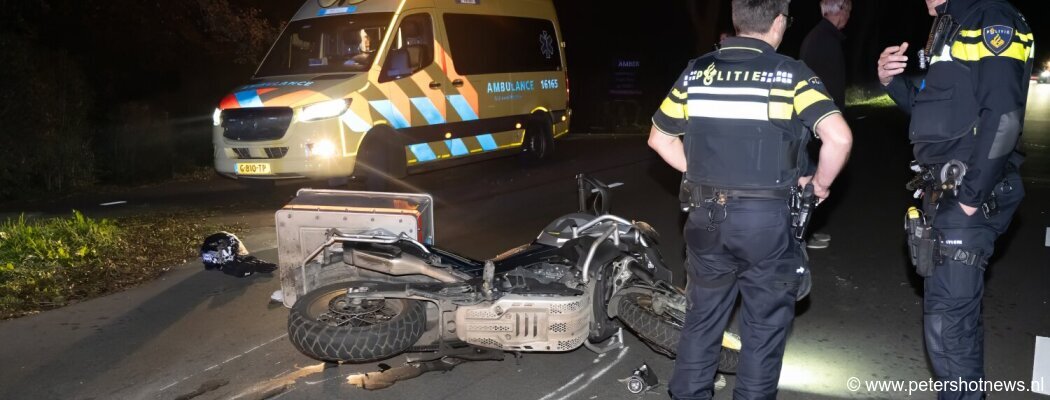 Beschonken bestuurder rijdt motor aan in Mijdrecht