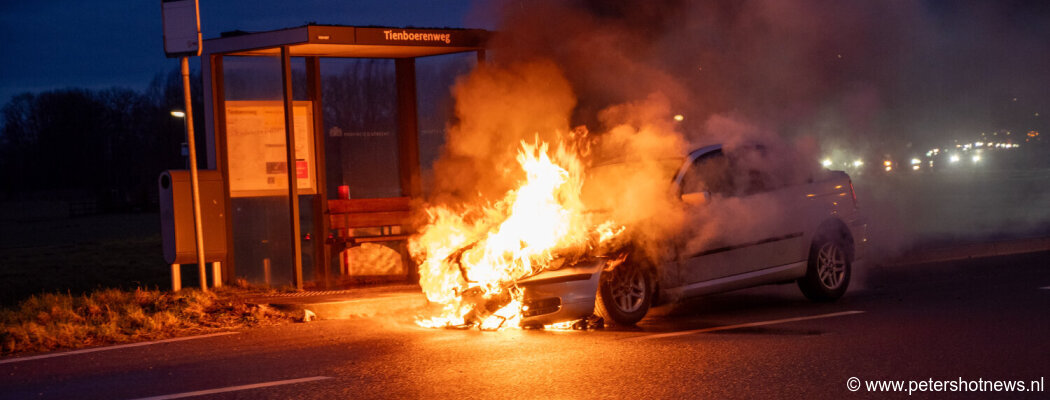 Autobrand N201 zorgt voor vertraging