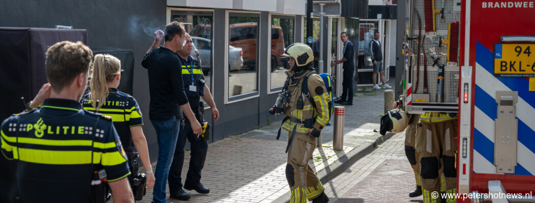 Frituurbrand bij Rechthuis in Mijdrecht, brand snel onder controle