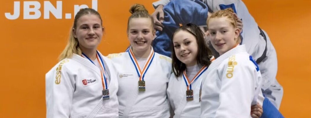 Xanne van Lijf (17) Nederlands kampioen judo -21 jaar