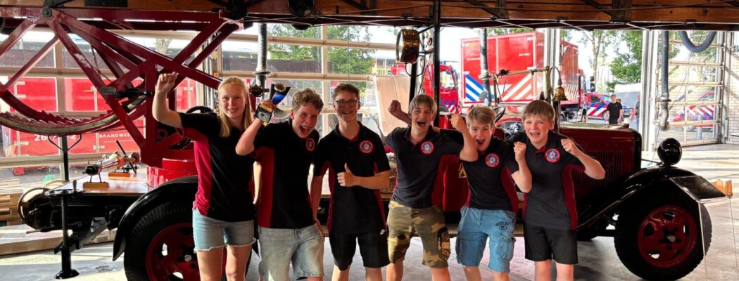 Jeugdbrandweer Mijdrecht Junioren naar landelijke finale na tweede plaats in halve finale