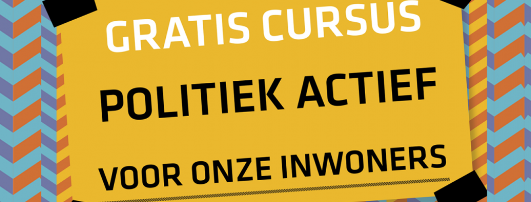 Gratis cursus Politiek Actief voor inwoners Uithoorn en De Kwakel