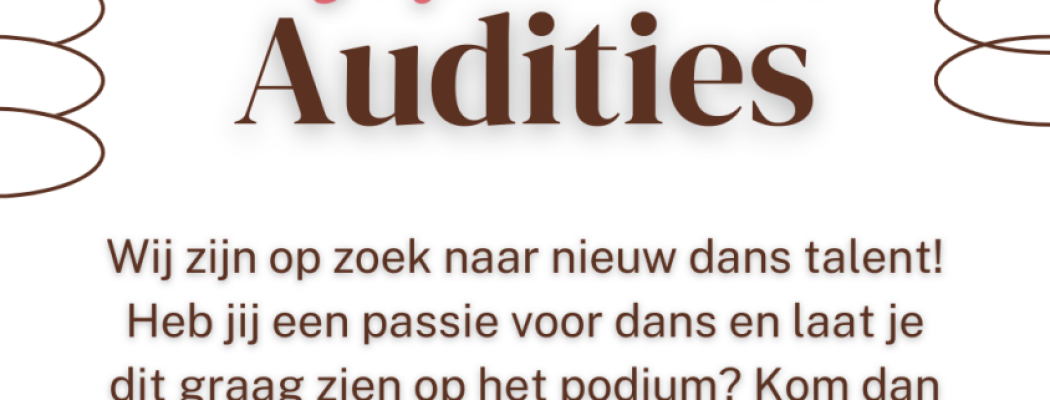 Audities bij Enjoy's Dance