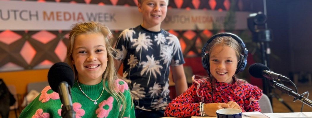 Aalsmeerse kinderen doen mee aan WK podcast maken