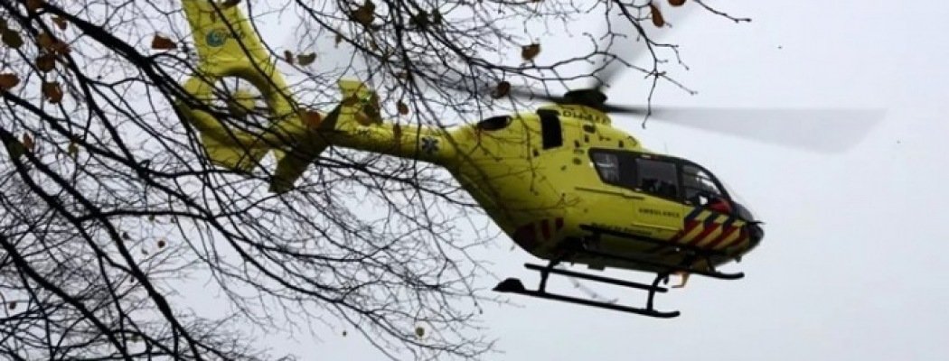 [FOTO'S] Traumahelikopter naar Uithoorn