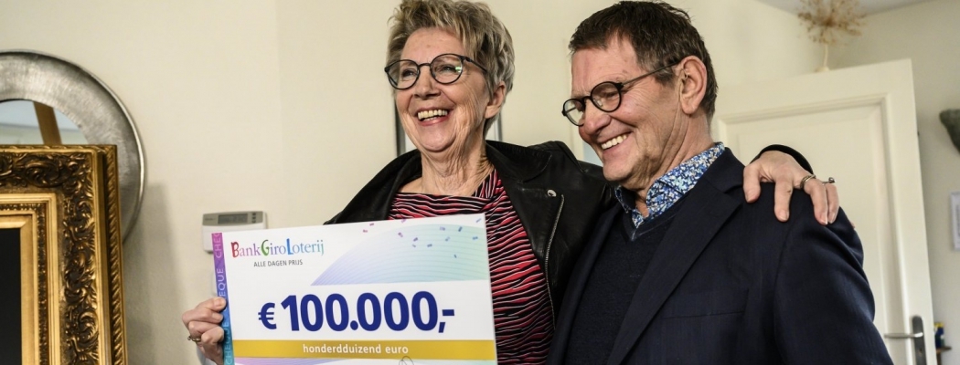 Jamai verrast Huub en Ria uit Aalsmeer met 100.000 euro