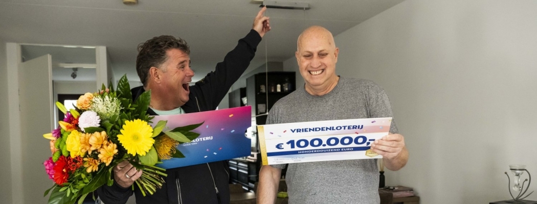 Petra uit Uithoorn wint 100.000 euro bij VriendenLoterij