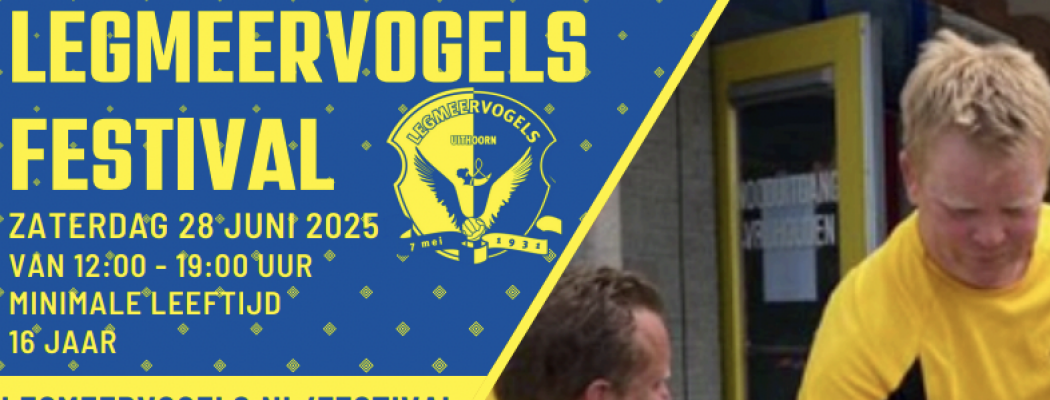 Legmeervogels Festival op 28 juni: Een sportief en smakelijk event