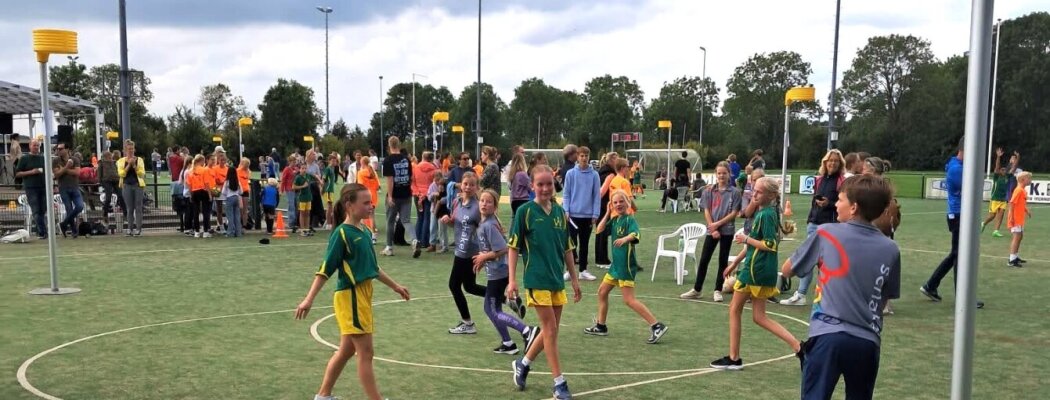 Veel sportplezier tijdens schoolkorfbalweek De Vinken