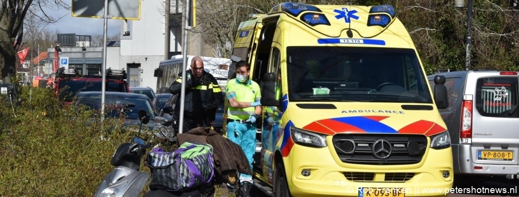 Traumateam voor gewonde scooterrijder Uithoorn