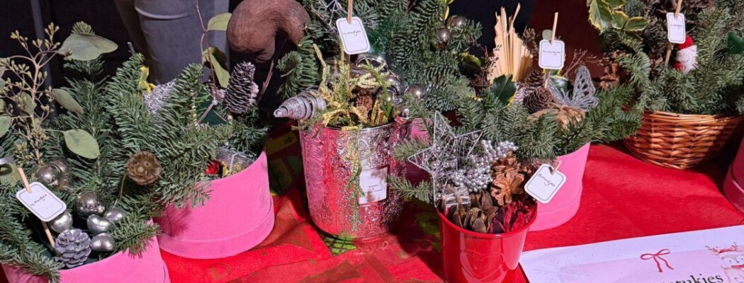 Een goed bezochte GOEDE DOELENMARKT op vakcollege Thamen