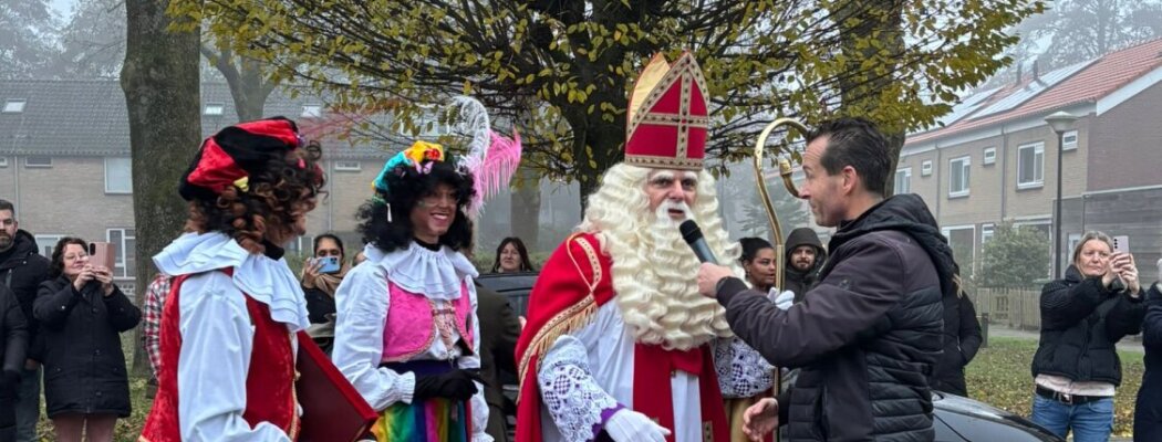 Sinterklaas en zijn Pieten op bezoek op De Fontein