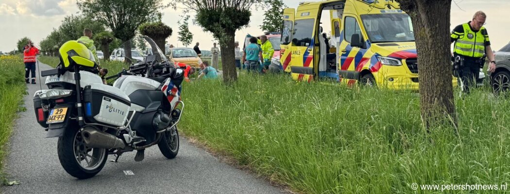 Motorrijder overleden bij ongeluk Oude Spoorbaan De Hoef